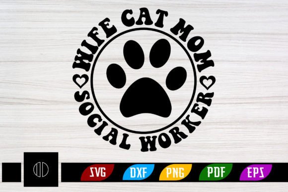 A Designer's Review of the Retro Wife Cat Mom SVG
