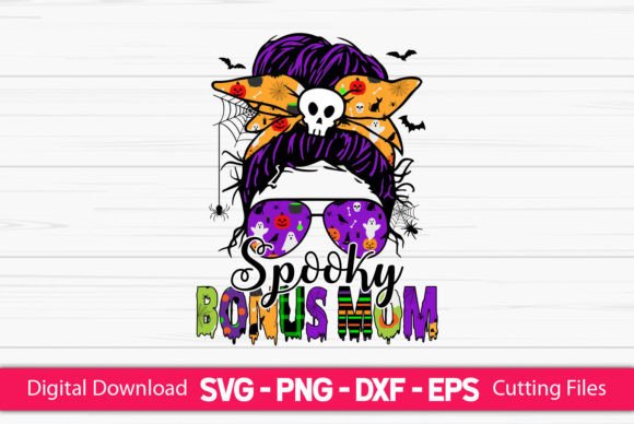 A Designer’s Take on the Spooky Bonus Mom Messy Bun Embroidery File