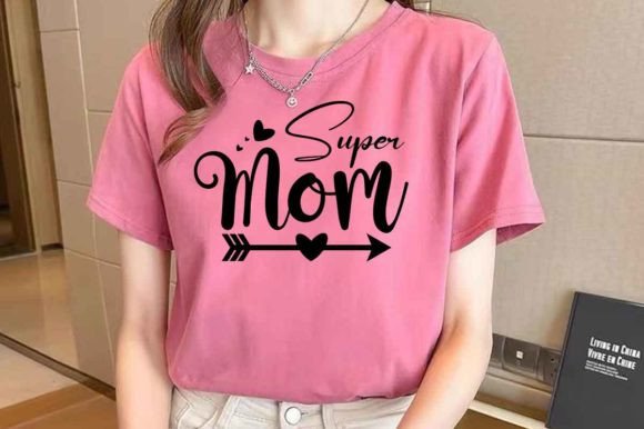 A “Super Mom” SVG Design for Embroidered Projects