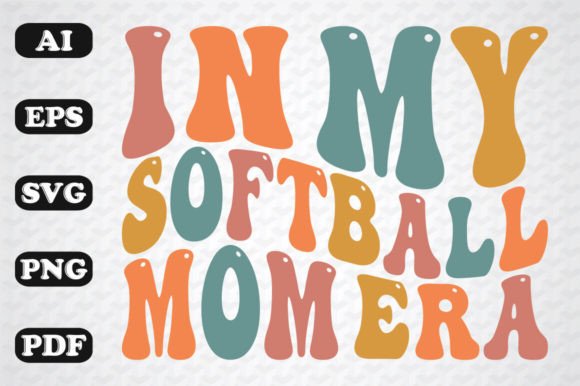 In My Softball Mom Era: A Retro Embroidery Gem